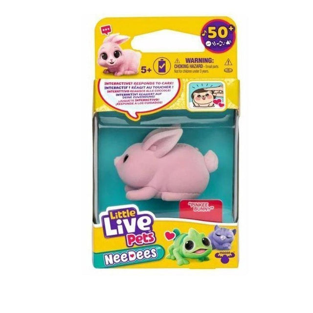 Little live pets needees pinkre konijn