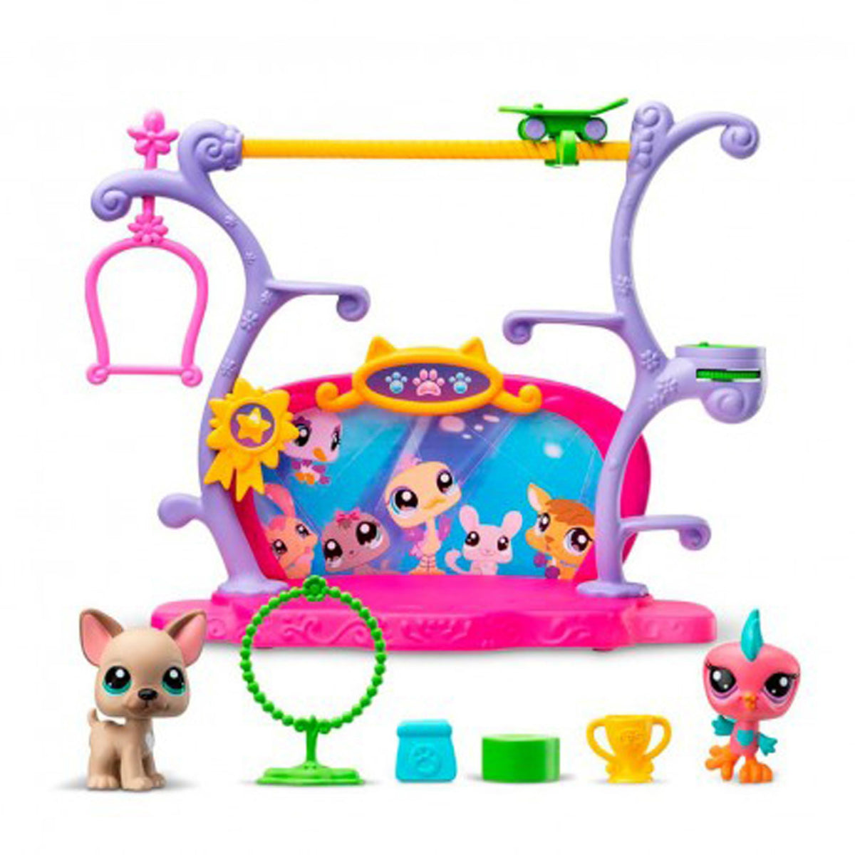 Littlest pet shop got talent playset 2 diertjes 2