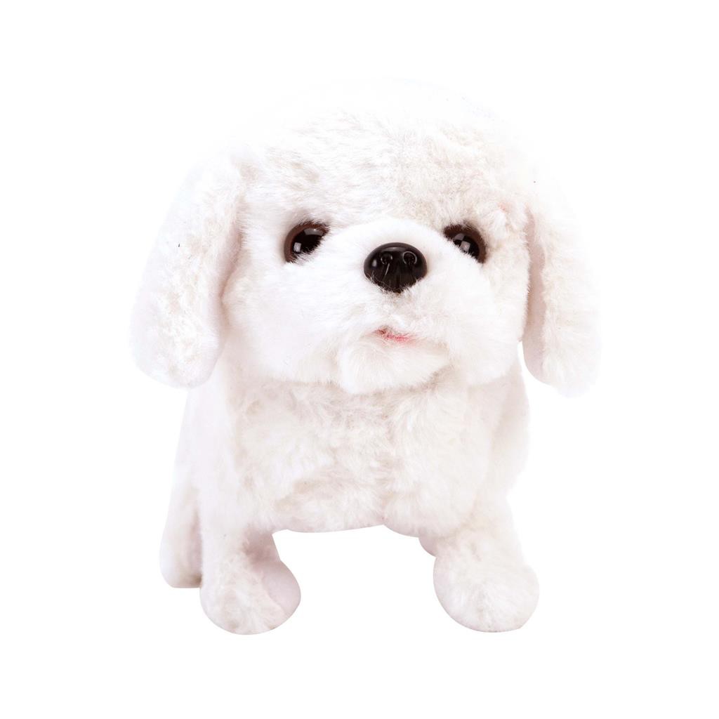 LOOP EN BLAF HONDJE  WIT