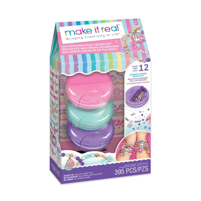 Make it real macaron armbanden set