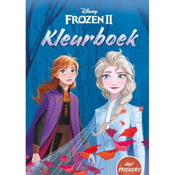 KLEURBOEK COLOR  MET STICKERS  Frozen