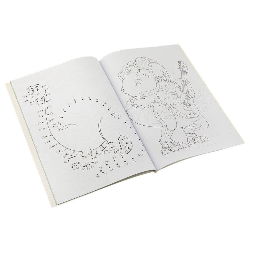 Moxy Kleur en activiteitenboek dinosaur  A4 - 64 vellen 3