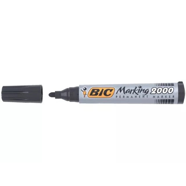 bic permanent markers zwart