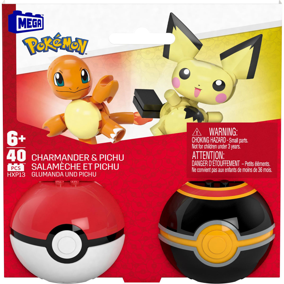 Pokemon mega bloks pokebal Assortie 4