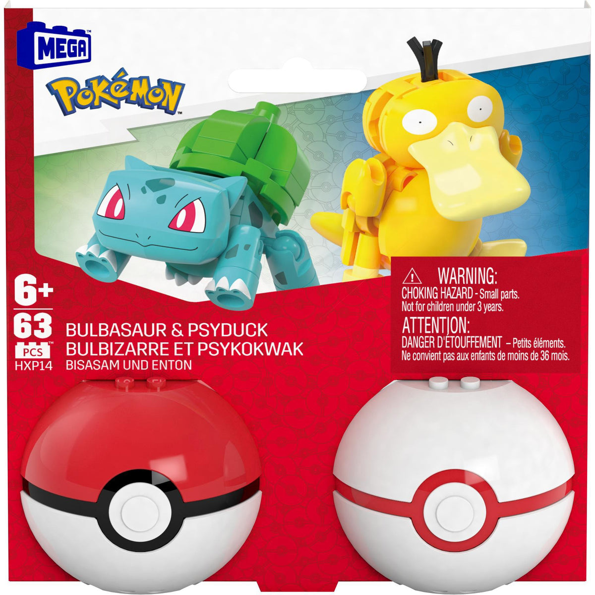 Pokemon mega bloks pokebal Assortie 3