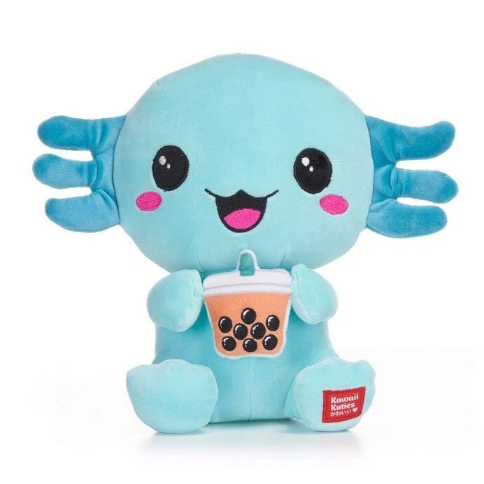 Kawaii Kuties Pluche Snaxolotl 33cm  groen