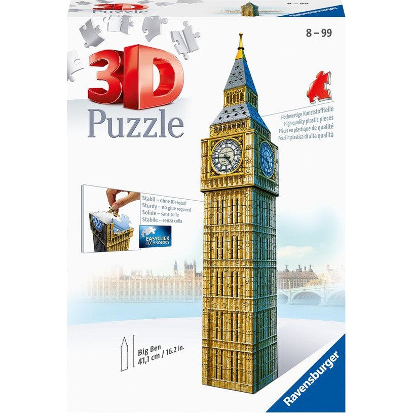 Ravensburger 3D Puzzel Big Ben 216 Stukjes