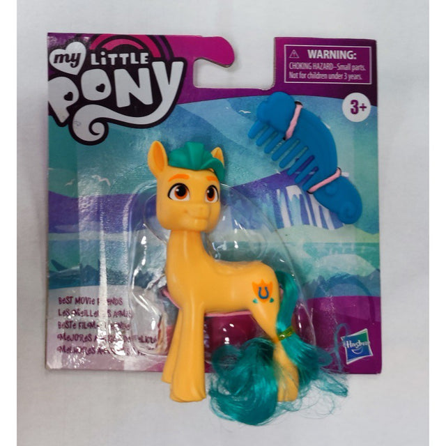 MLP BASIS PONY FRIENDS MET BORSTEL ORANJE GROENE STAART
