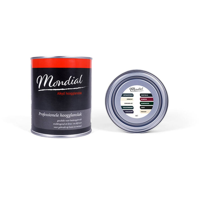 Mondial Hoogglans RAL9016 Wit (Alkyd) 750 ml