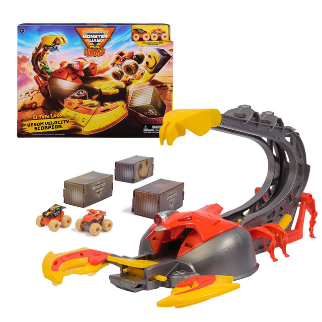 Monster Jam Mini Scorpion Playset