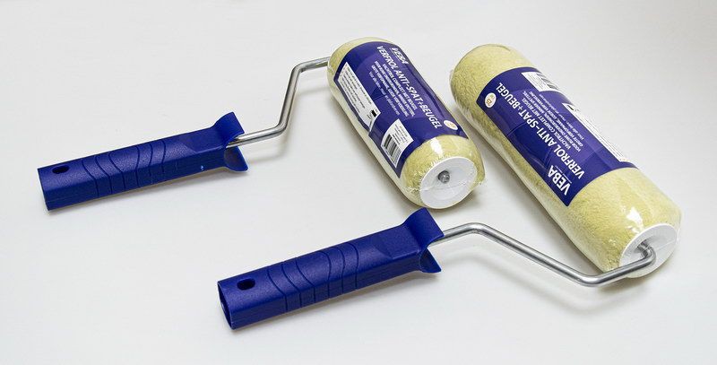 VEBA VERFROLLER ANTI-SPAT + BEUGEL 25CM 2