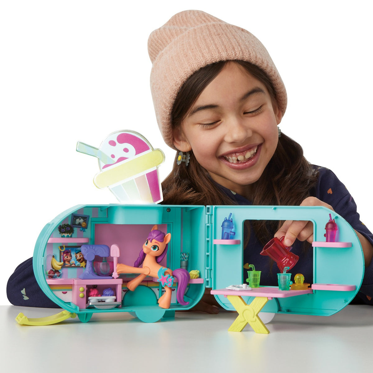 My Little Pony Sunny Starscout Smoothie Kraam 3