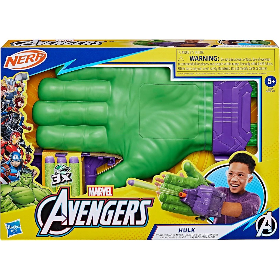 Nerf Marvel Avengers Hulk Thunderclap Blaster