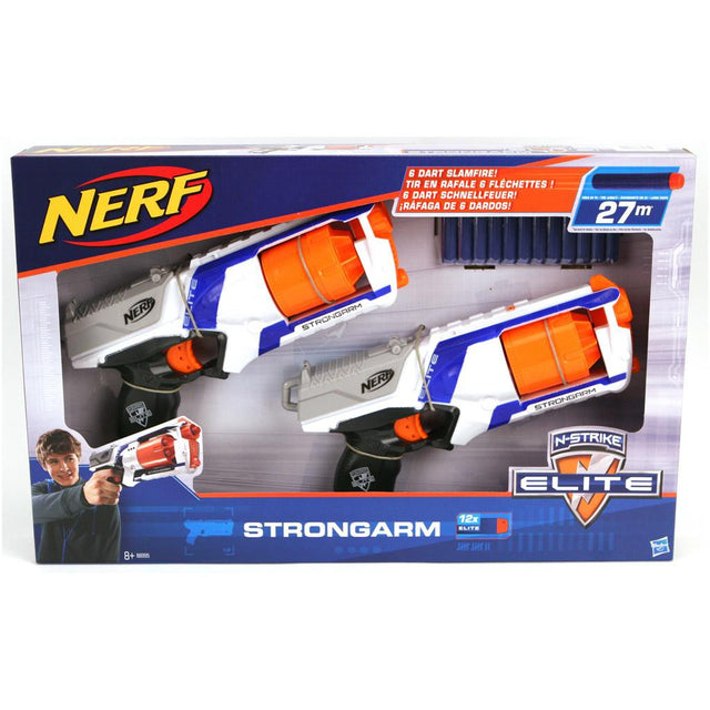 NERF N-STRIKE ELITE STRONGARM 2 STUKS