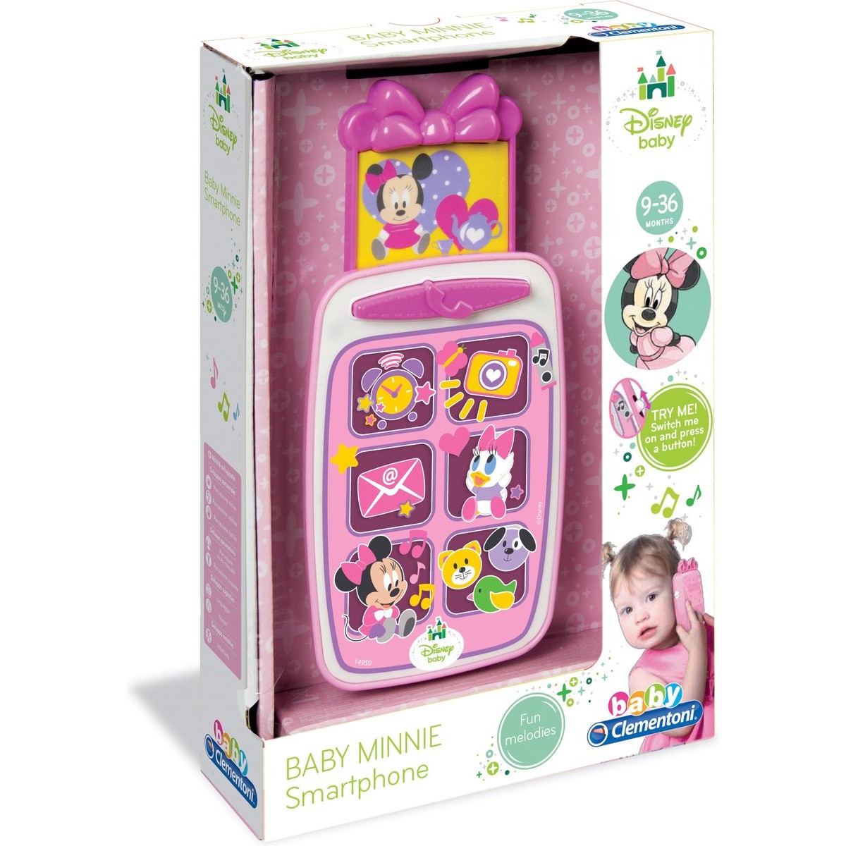 Clementoni baby telefoon Minnie rose
