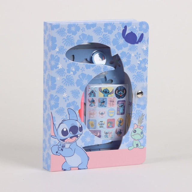 Disney Stitch notitieboek set met accessoires