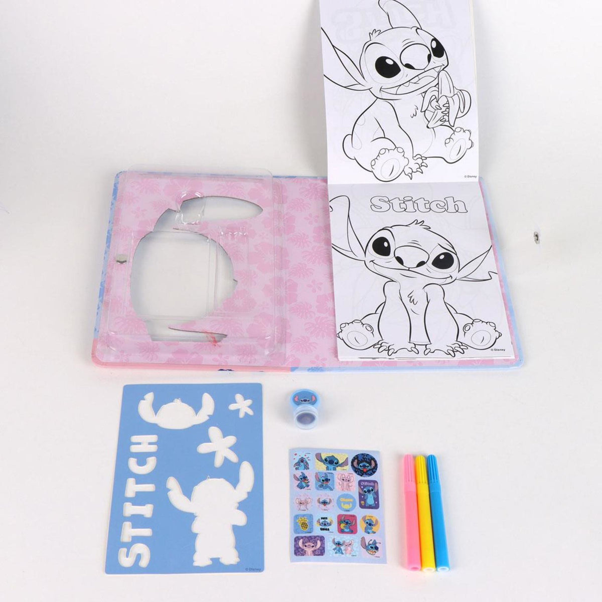 Disney Stitch notitieboek set met accessoires 2