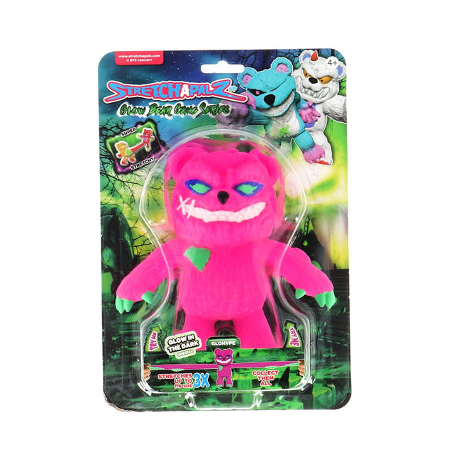 Stretchapalz Glow Bear Gang 14 cm rose