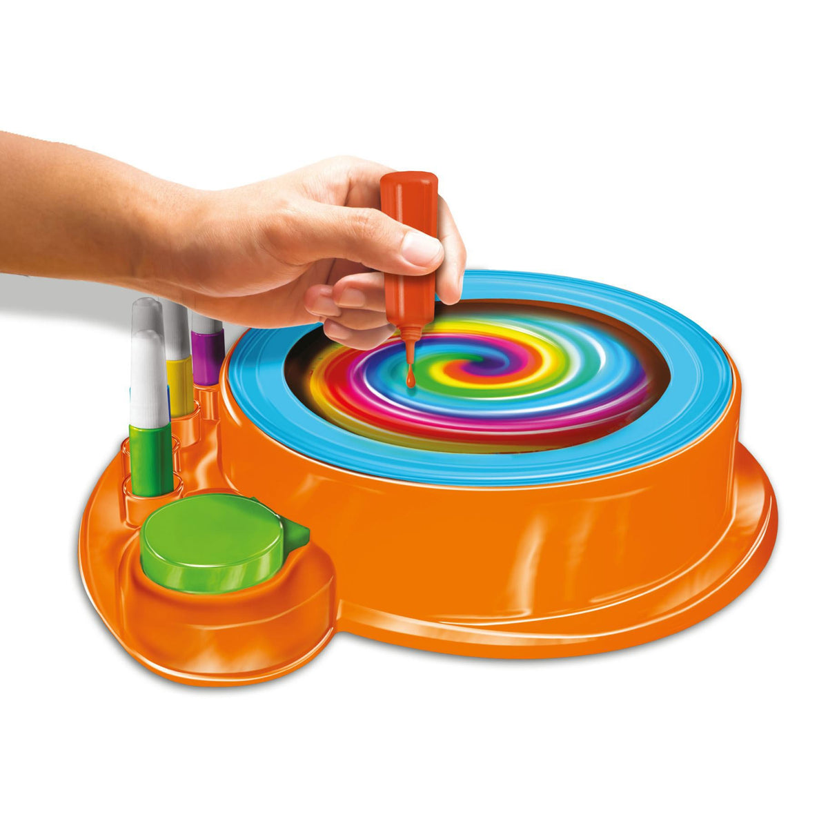 Creafun Spin'n spiro 2 in 1 verf/kleur set 3