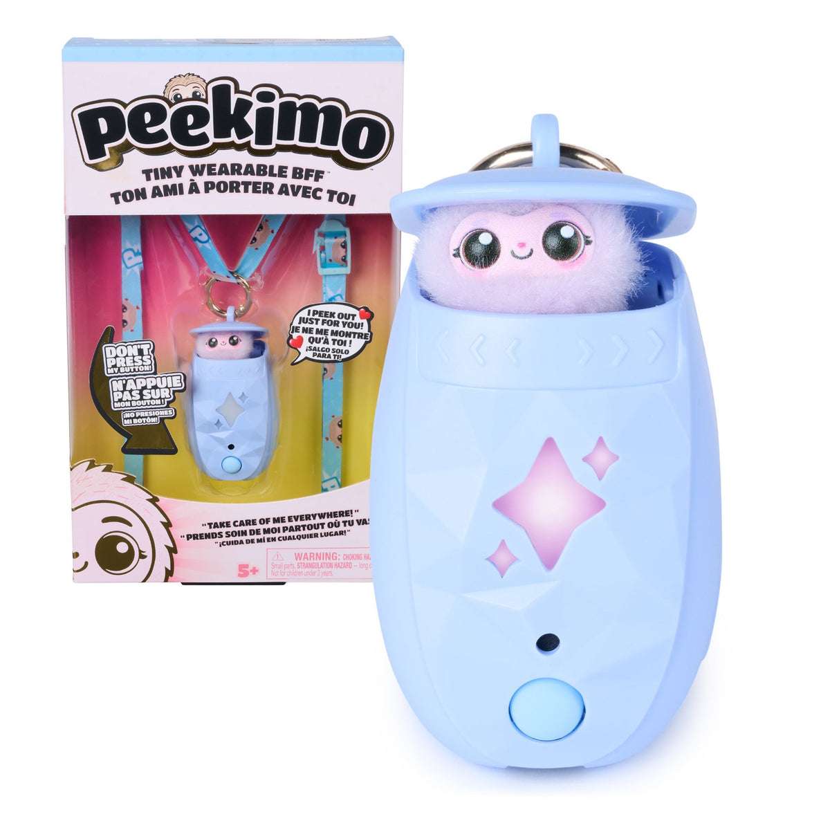 Peekimo - Interactief Elektronisch Huisdier in Blauw