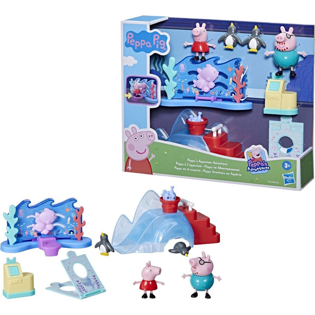Peppa big  Peppa's Ervaringen Van Elke Dag aquarium