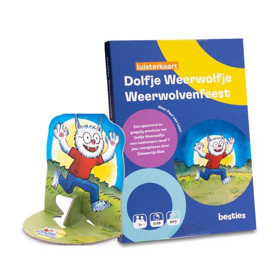 luisterkaart  Weerwolfje weerwovenfeest  incl. Bestie