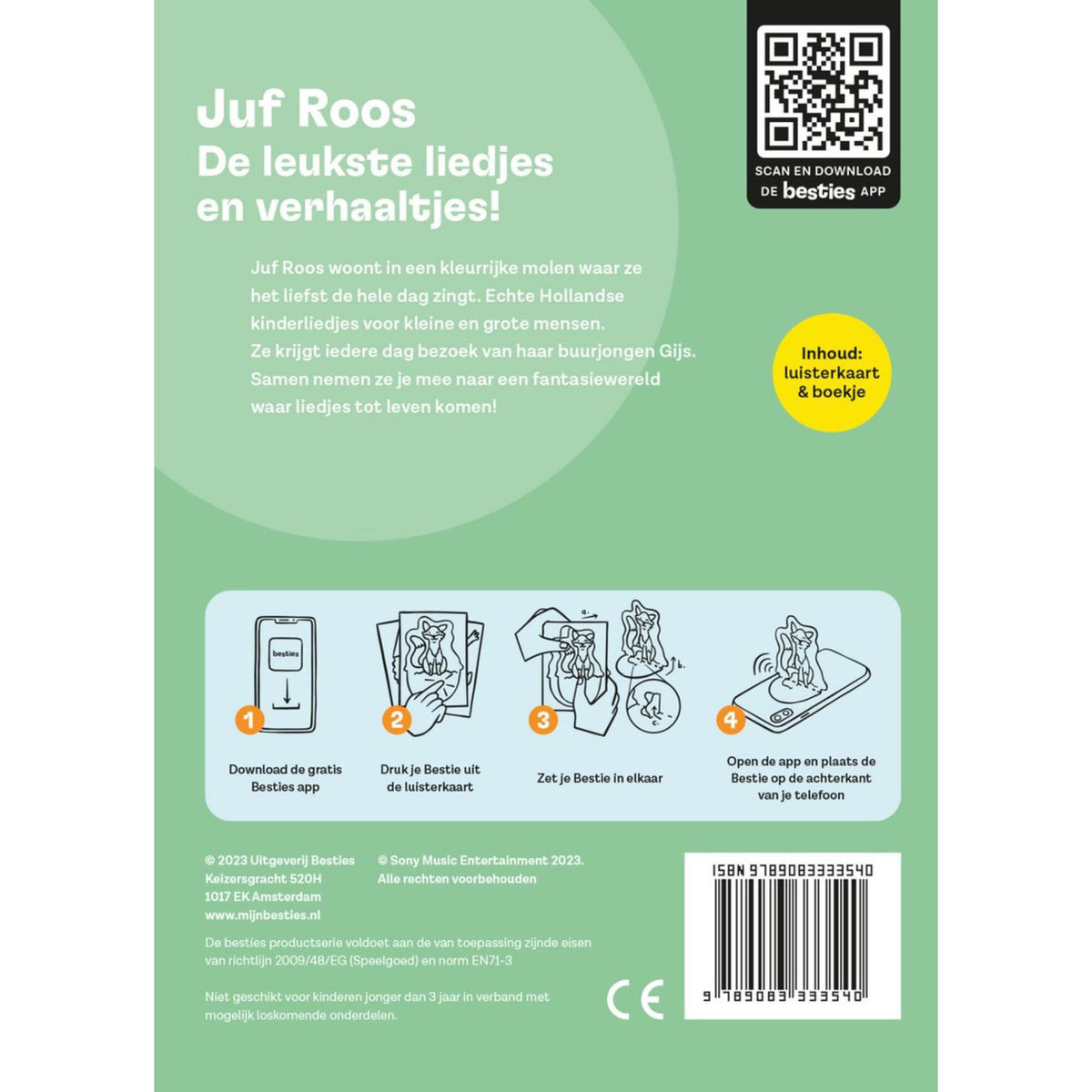 luisterkaart juf Roos  incl. Bestie 2