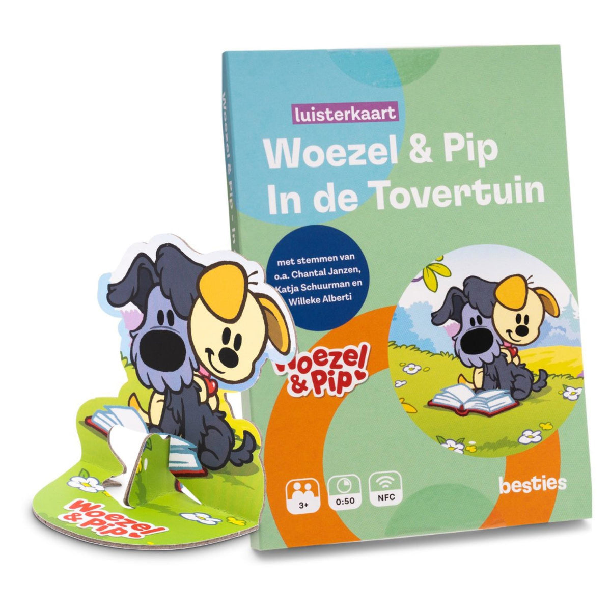 luisterkaart  & pip In de Tovertuin  incl. Bestie