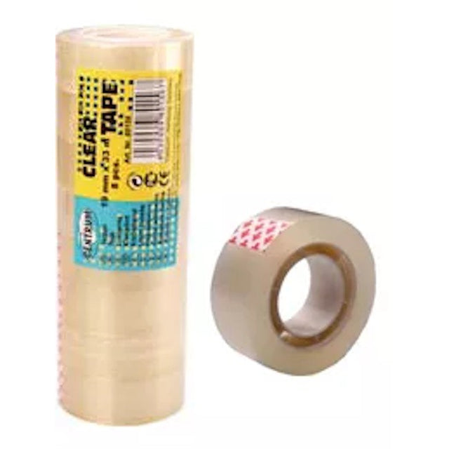 8 rol plakband 19mm*33m