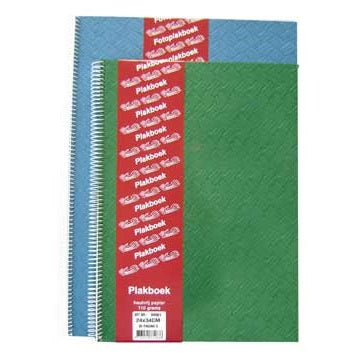 Plakboek 24 x 34cm vlechtpersing