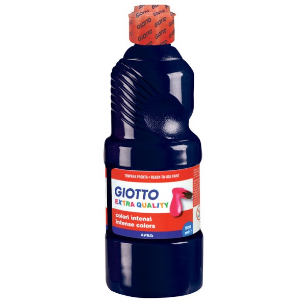 Plakkaatverf 500ml giotto tempera blauw