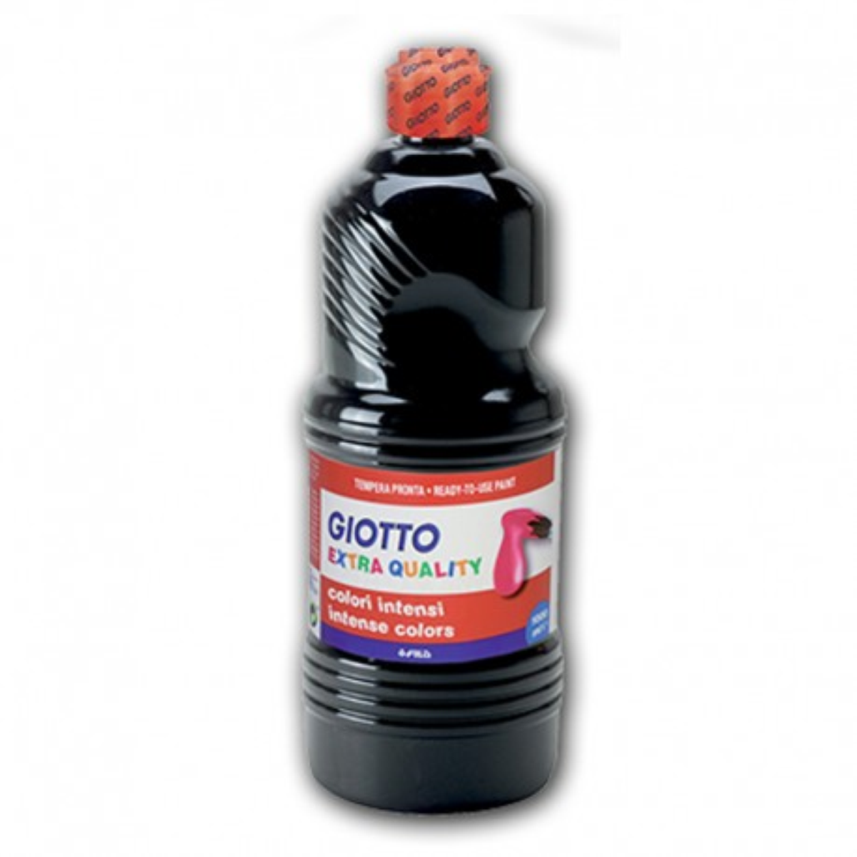 Plakkaatverf 500ml giotto tempera zwart