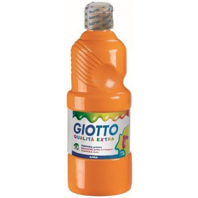 Plakkaatverf 500ml giotto tempera oranje