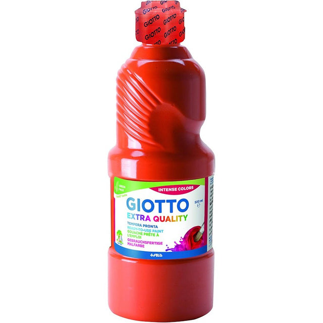 Plakkaatverf 500ml giotto tempera rood