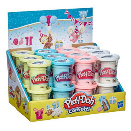 PLAY-DOH CONFETTI 4 ASSORTIE