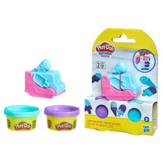 PLAY-DOH MINI FOOD TRUCK PLAYSET SNACKS