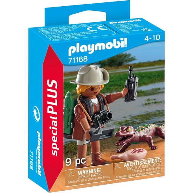PLAYMOBIL SPECIAL PLUS 71168 ONDERZOEKER MET KAAIMAN