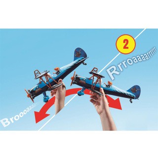 Playmobil 70831 Air Stuntshow Dubbeldekker 2