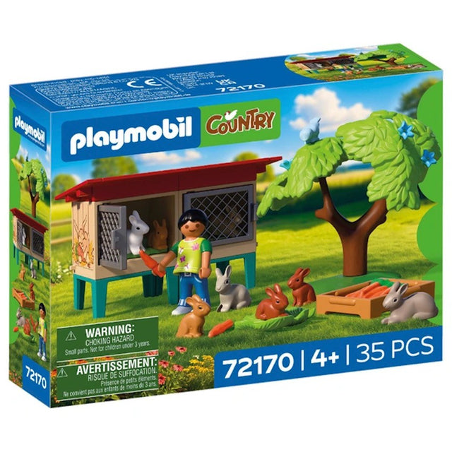 PLAYMOBIL Country 72170 Landelijk Konijnenhok