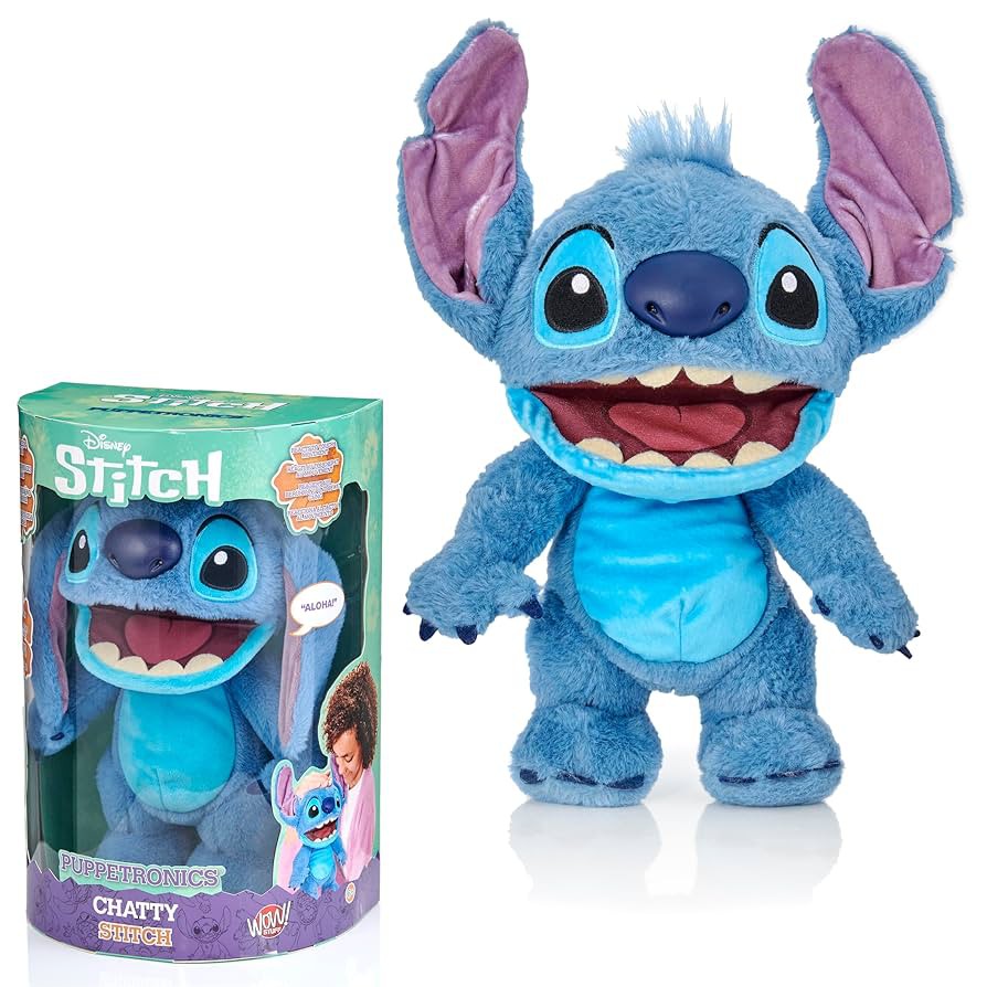 Disney Chatty Stitch Deluxe Puppetronic 32 cm