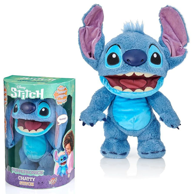 Disney Chatty Stitch Deluxe Puppetronic 32 cm
