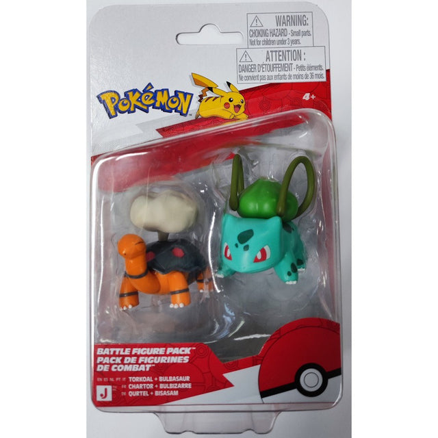 Pokemon battle figuren pack  Bulbasaur & Torkoala