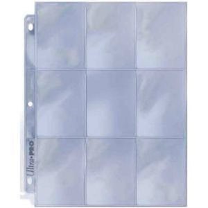 POKEMON ultra pro silver 9 pocket pages per vel 2