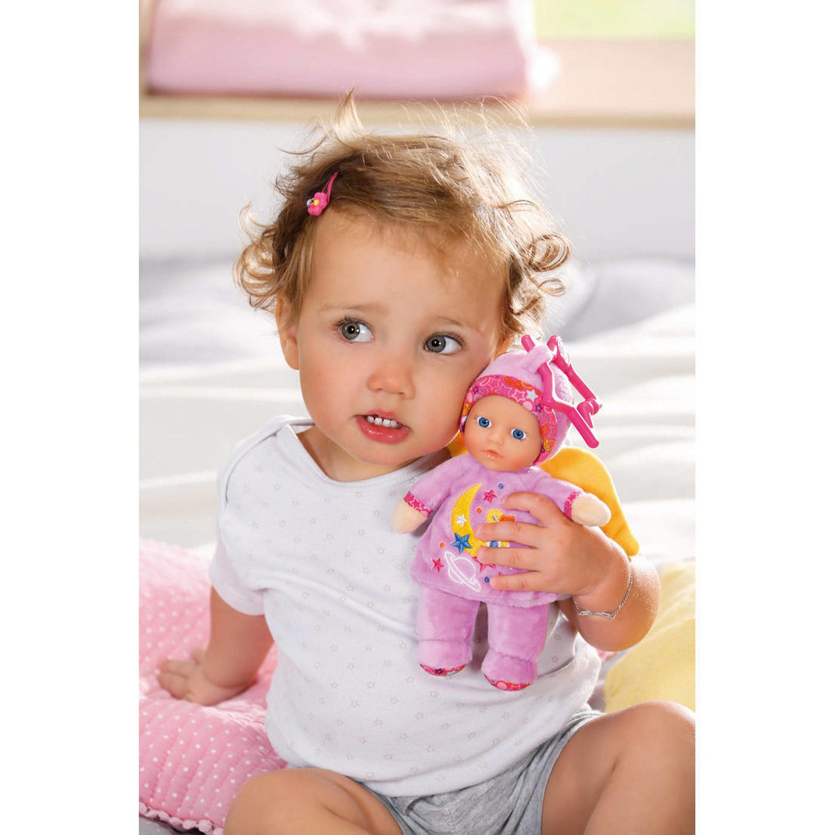 Pop Angel For Babies Baby Born 18 cm: roze 2