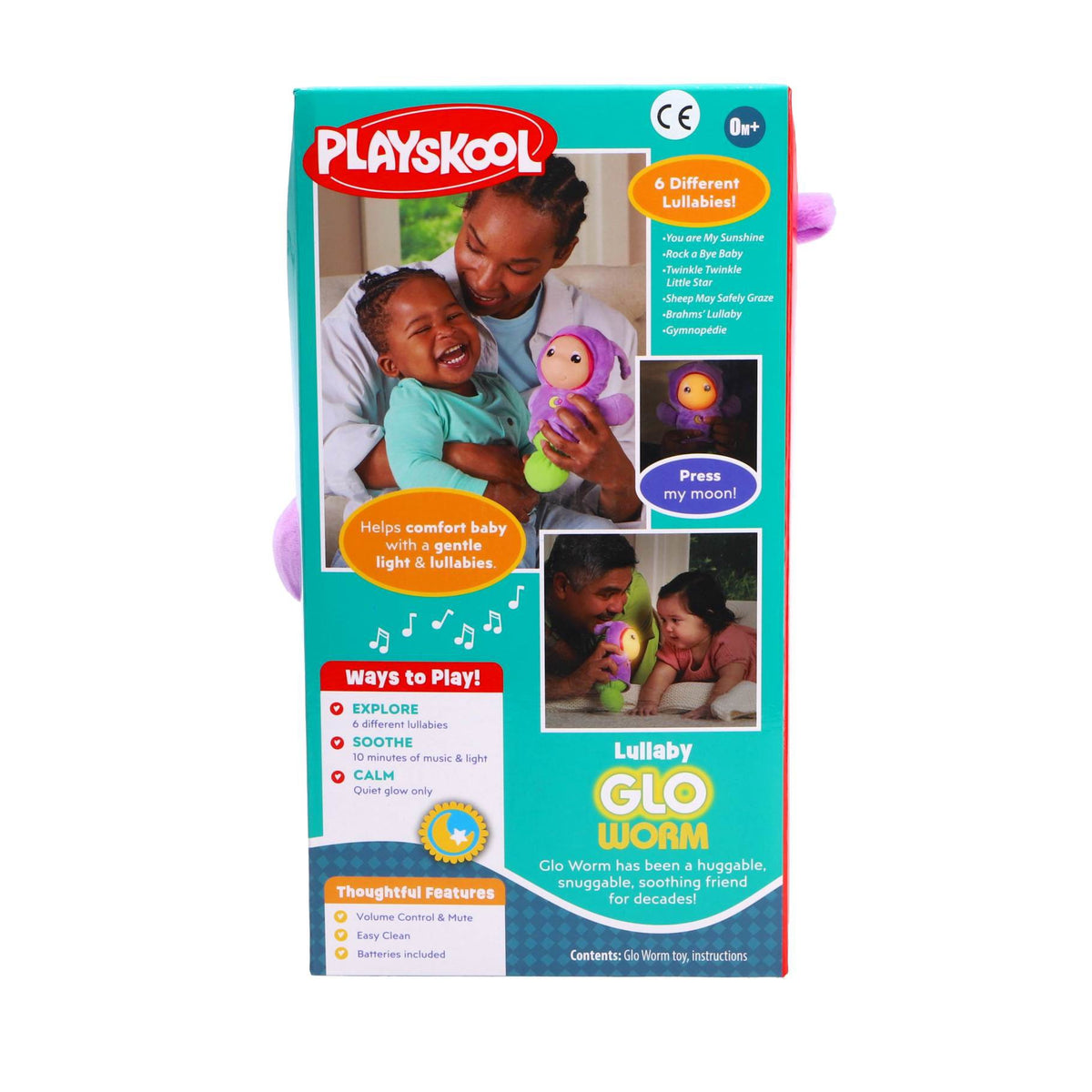 POP Playskool Lullaby Gloeiworm Paars 2