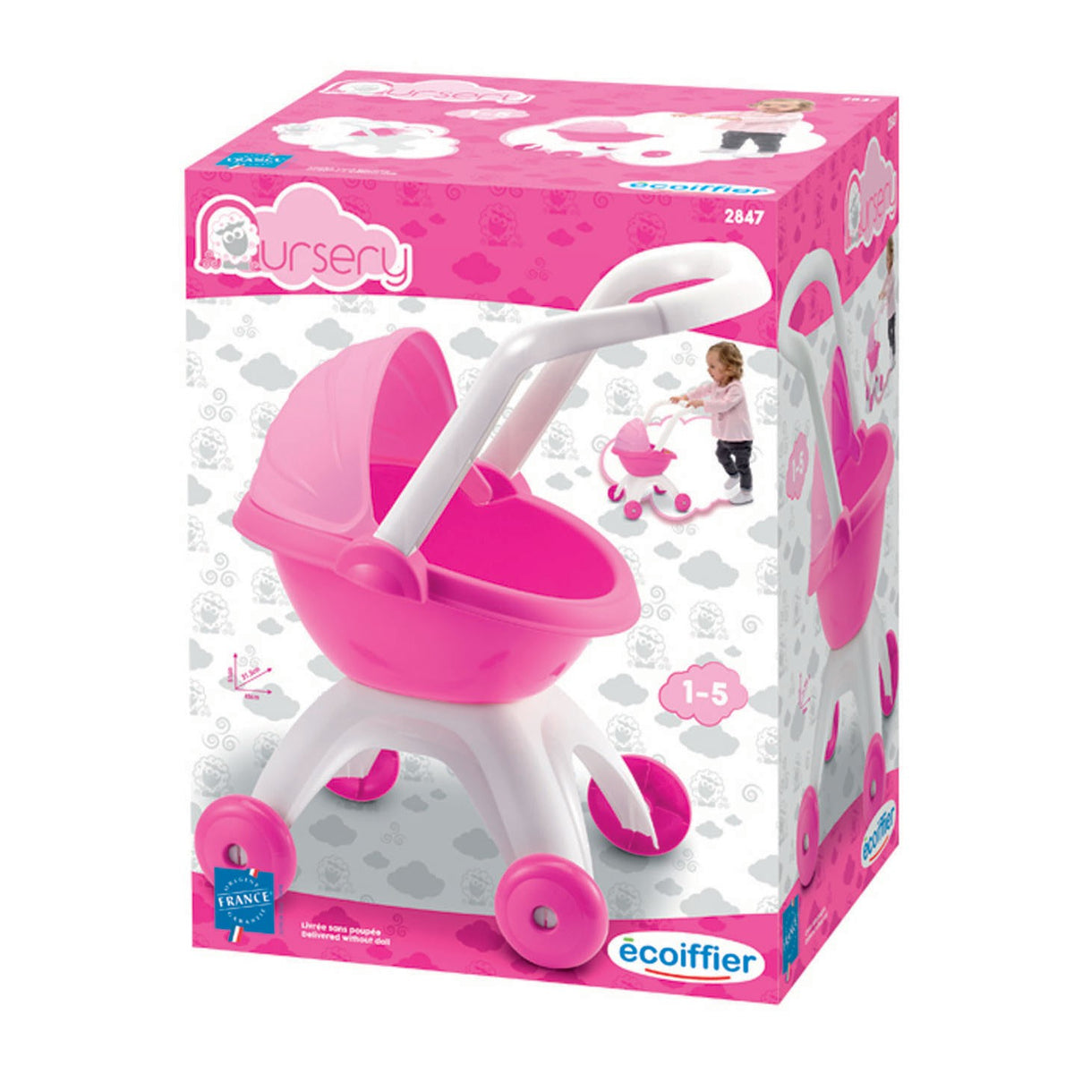 Poppenwagen Ecoiffier