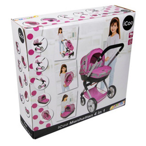 Hauck iCoo Manhattan 4-in-1 Poppenwagen