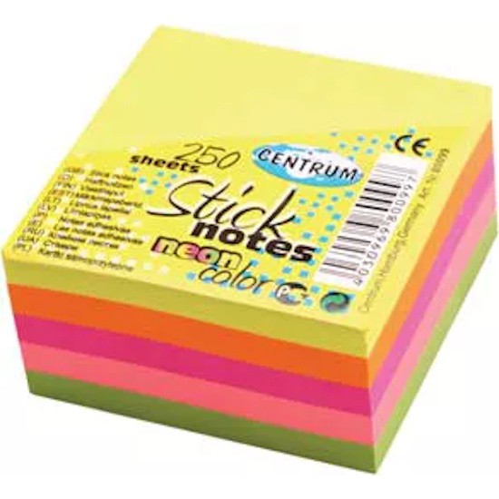 Sticknotes Minikubus 51x51 cm