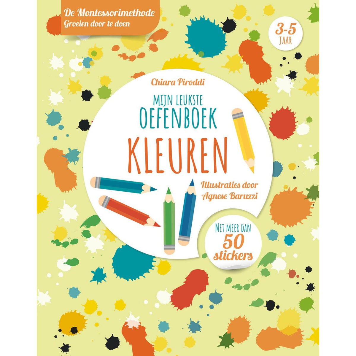 Boek Oefenboek Kleuren 3-5 jaar
