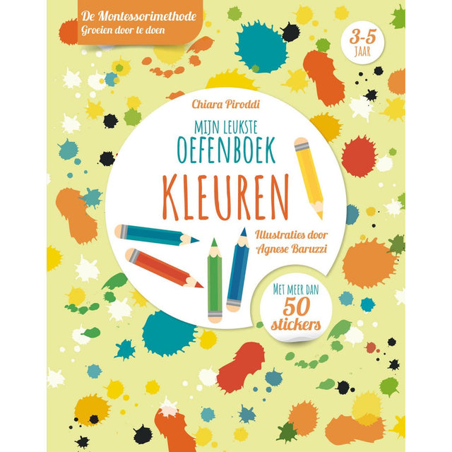 Boek Oefenboek Kleuren 3-5 jaar